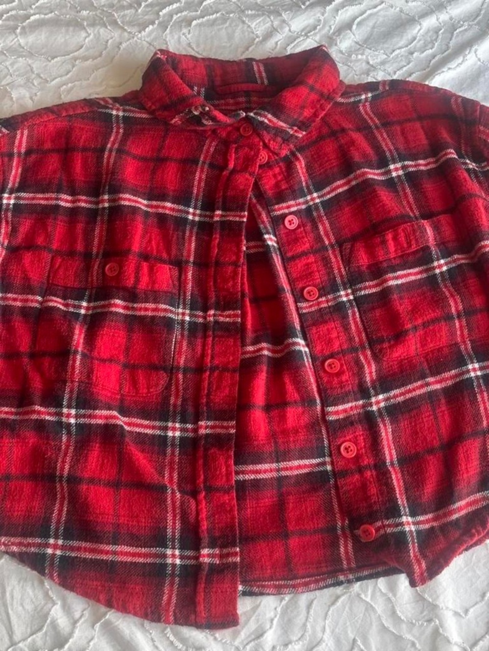 American Eagle Women's Red Shirt